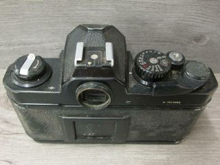 Vintage Nikon FM2 Black Film Camera w Nikkor 35mm 2.  8 Ai Case 4