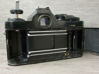 Vintage Nikon FM2 Black Film Camera w Nikkor 35mm 2.  8 Ai Case 5