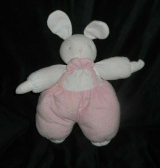 Vintage 1990 Anna Baby Club Abc Pink Bunny Rabbit Rattle Stuffed Animal Plush