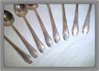 International 1940s Sterling ENCHANTRESS - SET OF 8 - 4.  25 