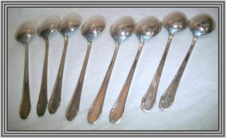 International 1940s Sterling ENCHANTRESS - SET OF 8 - 4.  25 