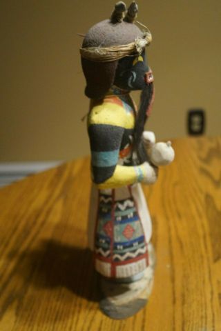 Vintage Hand Carved Hopi CHAKWAINA KACHINA w/tag & info sheet 3