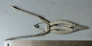 Vintage 10 " Kent Moore Snap Ring Parallel Jaw Pliers,  Straight Tips No.  8059 Kmo