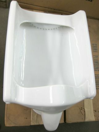 Vintage Crane Wall Hung Urinals Nos 7 - 187 Retro Plumbing Fixtures White