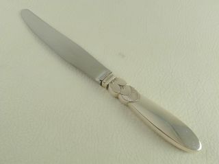 Cactus By Georg Jensen Sterling Silver 9 1/8 " Knife (s) Stainless Blade