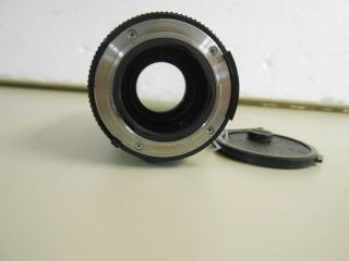 Vintage Chinon 135mm f2.  8 Multi Coated F - Mount Lens with Case for Nikon 5