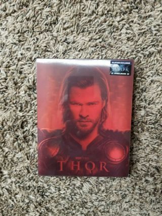 Thor The Dark World Blufans Steelbook Very Rare Number 0010/1300