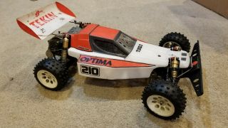 Vintage Kyosho Turbo Optima With Belt Drive Conversion Le Mans 360