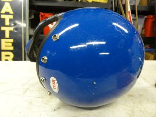 Vintage Bell Moto 3 MX Blue Motorcycle Helmet Magnum Buco McHal Fulmer AHRMA 6