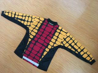 Vintage 90s Adidas Predator Goalie Goalkeeper Usa Soccer Padded Jersey Shirt A18