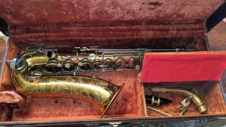 Vintage Alto Saxophone The Indiana By Martin Finish Late 1950 