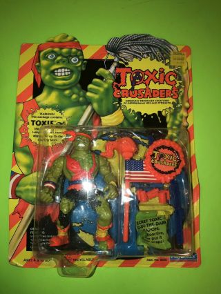 1991 Playmates Toxic Crusaders Toxie Action Figure - Vintage Rare
