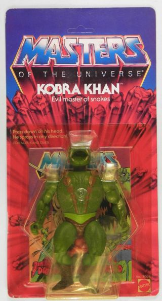 Mattel Toys Motu He - Man Masters Of The Universe Vintage Kobra Khan Moc Rare C - 8,