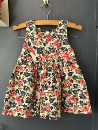 Vintage Oshkosh Floral Dress 2t