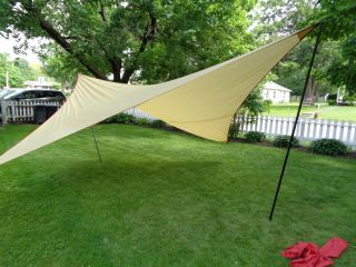 Vintage MOSS Tents 19 ' PARAWING Tarp Shelter Canopy 2