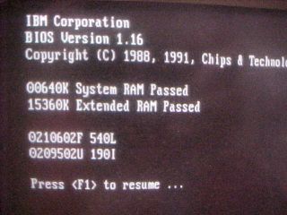 vintage IBM PS/2 COMPUTER 8570 - 121 for parts/repair extas CT - 5320 33F6083 8