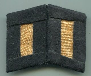 German WWII Waffen Elite British Foreign Volunteer EM Collar Tabs 2