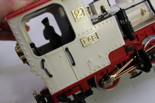 LGB Stainz Locomotive White & Red 2020 G Scale 1994 Vintage Steam Loco Germany 8