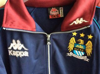Vintage Kappa 1999 Manchester City Player Issue Full Tracksuit Kappa XL/M 6