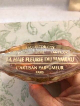 L ' Artisan La Haie Fleurie du Hameau Eau de Toilette vintage 50 ml 60 Full Rare 3