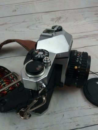 Vintage Asahi Pentax K1000 35mm Film Camera & SMC Pentax - A 50mm 1:2 Lens 4