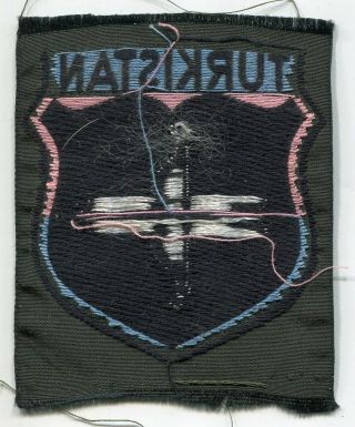 German World War II Waffen Elite Turkistan Volunteer Sleeve Shield 2