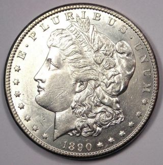 1890 - Cc Morgan Silver Dollar $1 - - Rare Carson City Coin