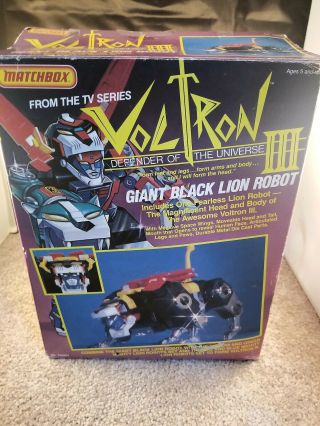 Vintage Voltron III 5 Lion Full Set In Boxes 1984 Matchbox Diecast 3