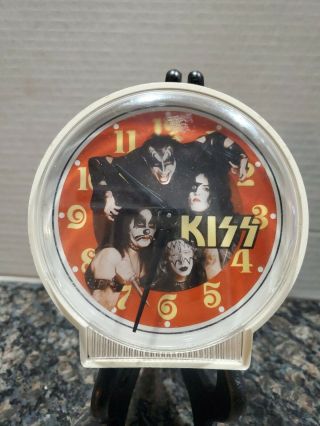 Kiss Vintage Alarm Clock Very Rare.  See Photos Kiss Memorabilia