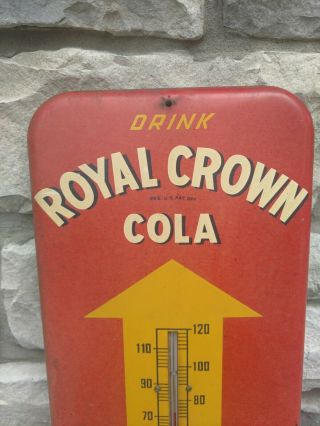 Large Vintage 1940 ' RC Royal Crown Cola Soda Pop 26 