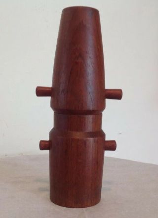 Vintage Quistgaard Dansk Teak Salt Pepper Mill Peugot Mid - Century Danish Modern