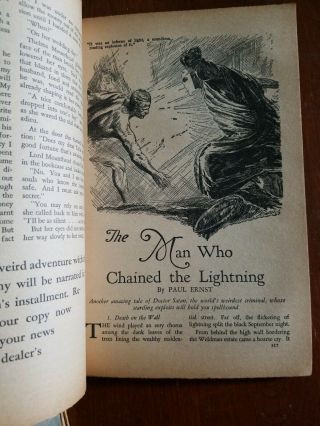 3 Vintage Weird Tales Pulp Sci Fi Fantasy Horror Magazines 1935 July,  Sept & Dec 8