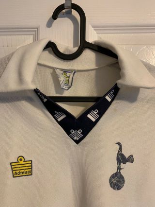 tottenham hotspur Spurs shirt Vintage ADMIRAL size S MENS 4