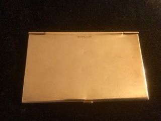 Vintage Tiffany & Co.  Sterling Silver Card Case 2