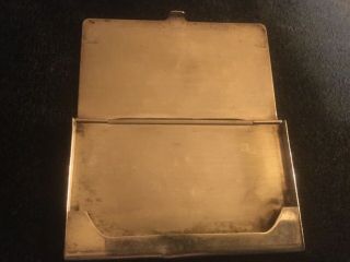 Vintage Tiffany & Co.  Sterling Silver Card Case 4