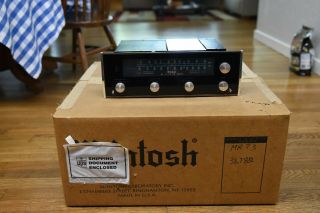 McIntosh MR 73 Vintage Tuner w/original box 9