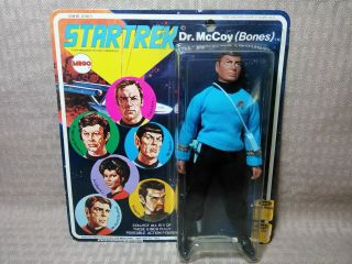 Vintage Mego 1974 1970s Star Trek Tos Dr Mccoy Bones 7.  5 " Action Figure