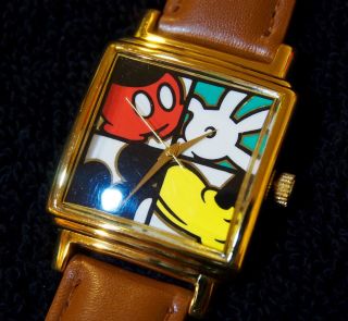 Disney Mickey Mouse Jaz Watch By Seiko Ltd Vtg And Htf