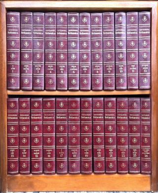 Vintage 1960 Encyclopedia Britannica Complete Set 24 Volumes,  World Atlas