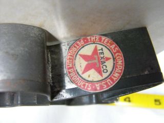 Vintage 1950 ' s Texaco Tow Truck Cookie Cutter on Gas Station Advertising Card 2