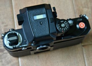 Nikon RARE F2SB BODY MINTY 1977 BLACK Pro Level 35mm Camera DP - 3 Finder 4