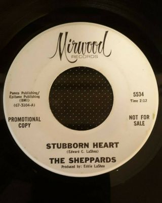 45rpm Record Rare Northern Soul Promo The Sheppards 