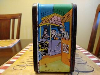 The Addams Family Vintage Metal Lunch Box With Thermos 6