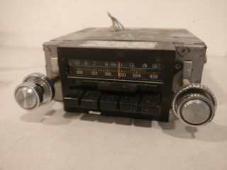 Vintage Oem Ford Radio Am Fm Mono 70 - 80 