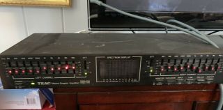 Vintage Teac EQA - 20 Stereo Graphic Equalizer Complete and 2