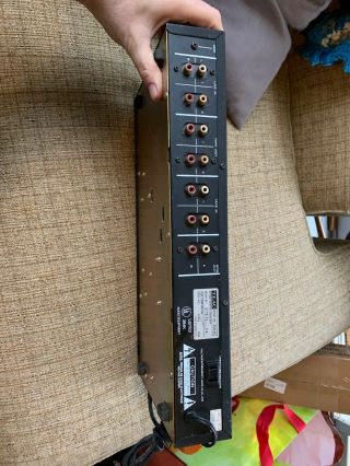 Vintage Teac EQA - 20 Stereo Graphic Equalizer Complete and 6