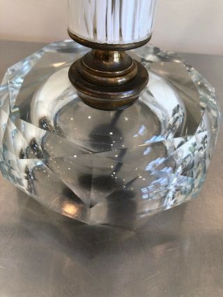 2 Vintage Mid Century Modern Art Glass Table Lamp ST CLAIR Paperweight 10