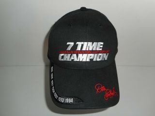 Vintage Nascar Dale Earnhardt Sr 3 7 Time Winston Cup Champion Hat Cap