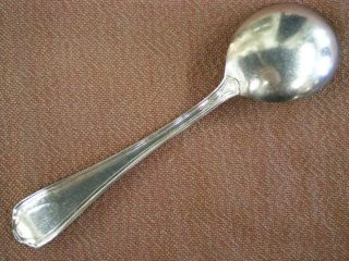 WW2 Royal Canadian Air Force Officers Mess Hall Silver Plated Soup Spoon by McG. 3