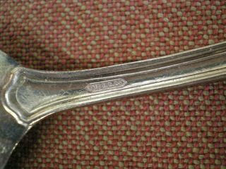 WW2 Royal Canadian Air Force Officers Mess Hall Silver Plated Soup Spoon by McG. 4